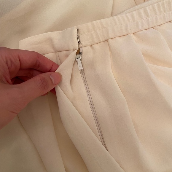 Maggy London Chiffon Pleated Midi Skirt - Picture 2 of 6